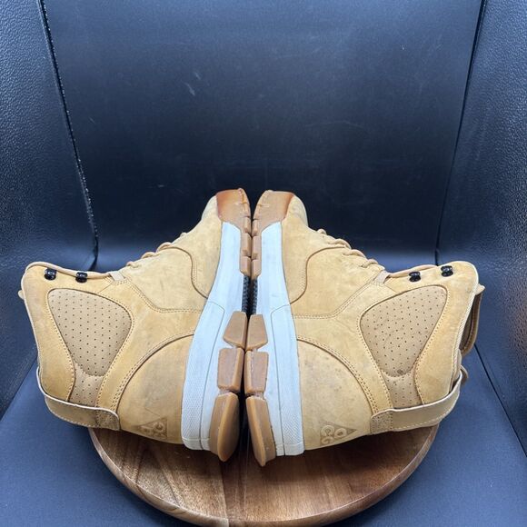 Nike Air Nevist 6 Haystack Mens Size 12 ACG Boots Tan Shoes 454402-772 - Picture 6 of 8